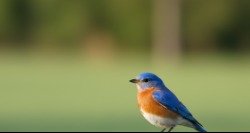 Eastern Bluebird — Spring Field